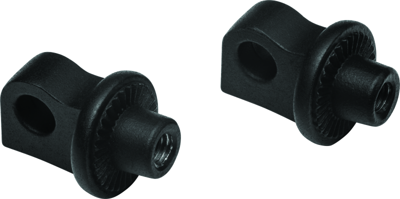 Kuryakyn Splined Peg Adapter Satin Black
