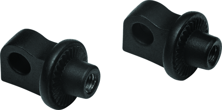 Kuryakyn Splined Peg Adapter Satin Black