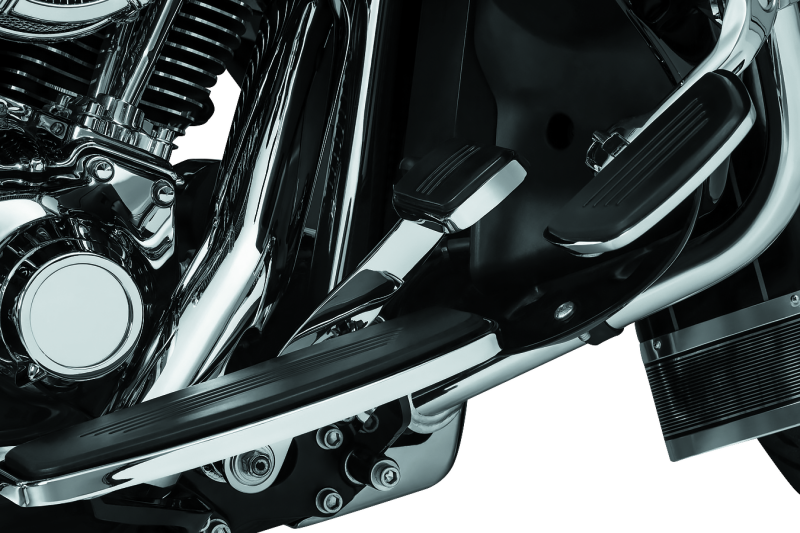 Kuryakyn Extended Brake Pedal 14 and Up Touring w/ Fairings Chrome