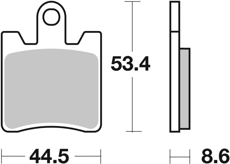 Brembo Brake Pads (07YA09SA)