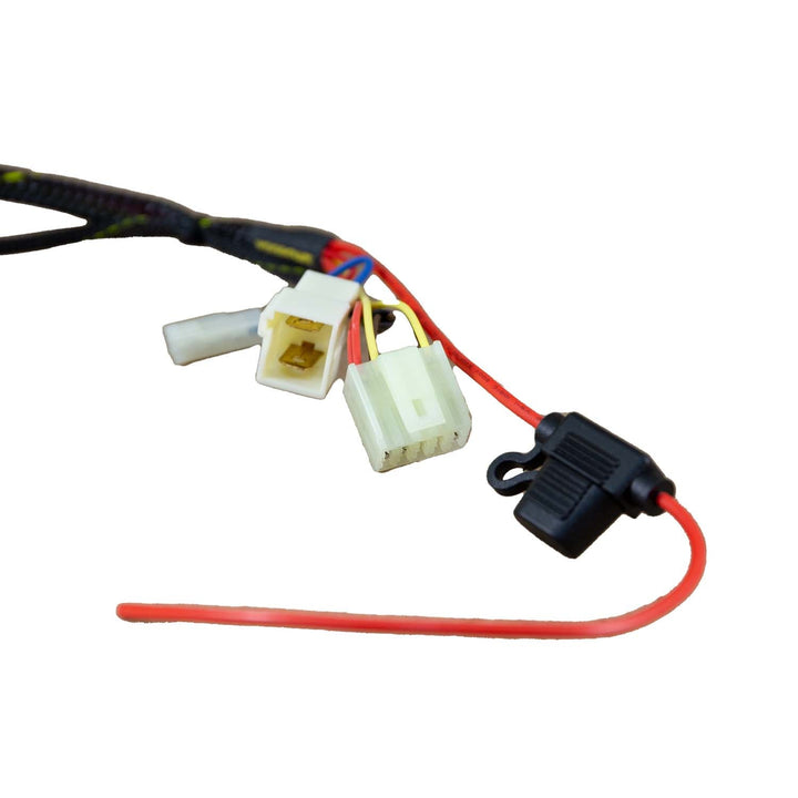 Woodcraft Yamaha MT07 2018-20 RH Race Handlebar Switch W/Key Switch Eliminator and brake wiring