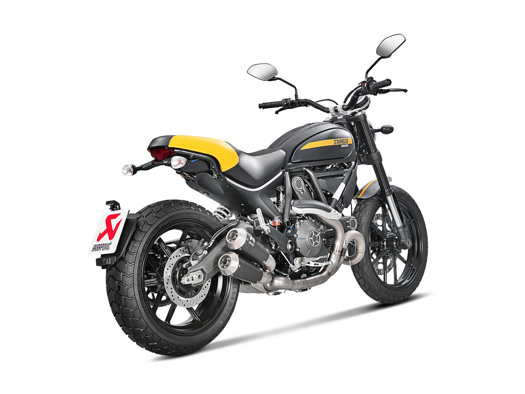 Akrapovic Homologated GP Slip-On Exhaust Ducati Scrambler / Monster 797 / 797+