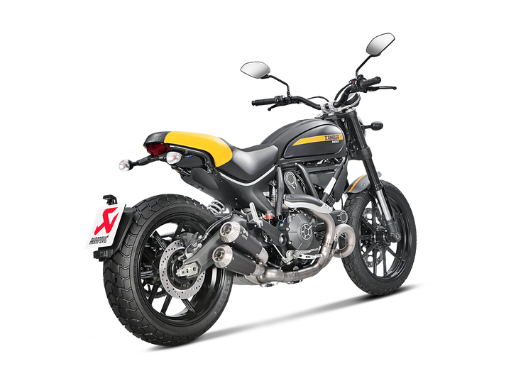 Akrapovic Homologated GP Slip-On Exhaust Ducati Scrambler / Monster 797 / 797+