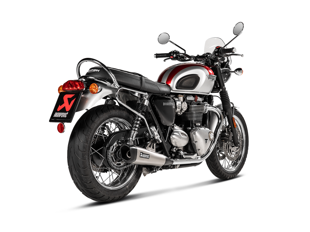Akrapovic Slip-On Exhaust Triumph Bonneville T100 / T120