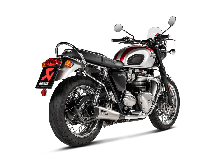 Akrapovic Slip-On Exhaust Triumph Bonneville T100 / T120