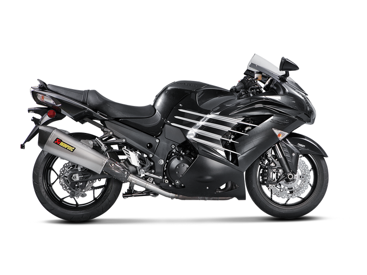 Akrapovic Slip-On Exhaust Kawasaki ZX14R 2012-2020