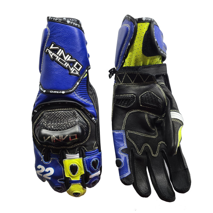 Custom Leather Race Gloves