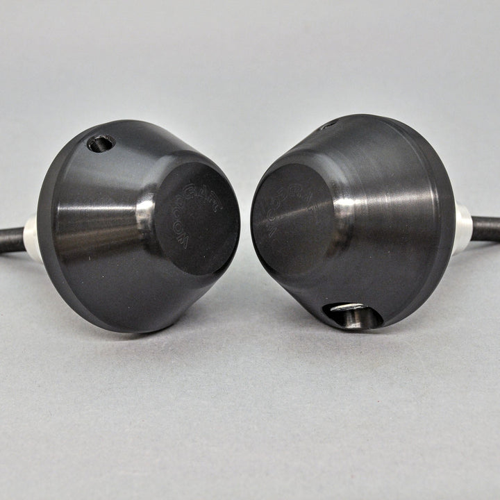 Woodcraft 2006-08 Kawasaki Ninja650 Frame Slider Kit w/ pucks