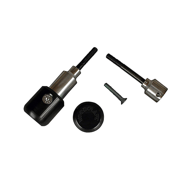 Woodcraft 2005-06 Kawasaki ZX636/RR Frame Slider Kit with pucks
