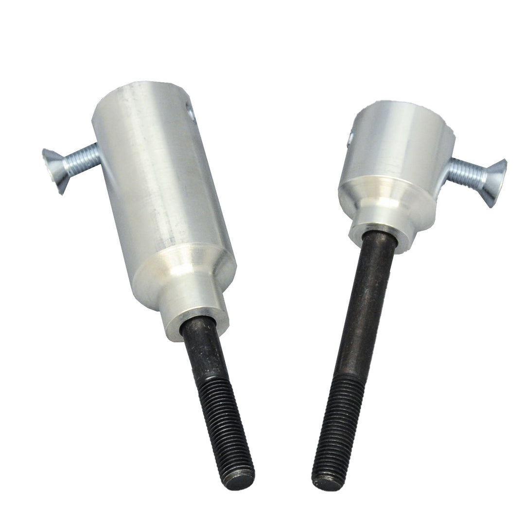 Woodcraft 2005-06 Kawasaki ZX636/RR Frame Slider Kit (pucks sold separately)