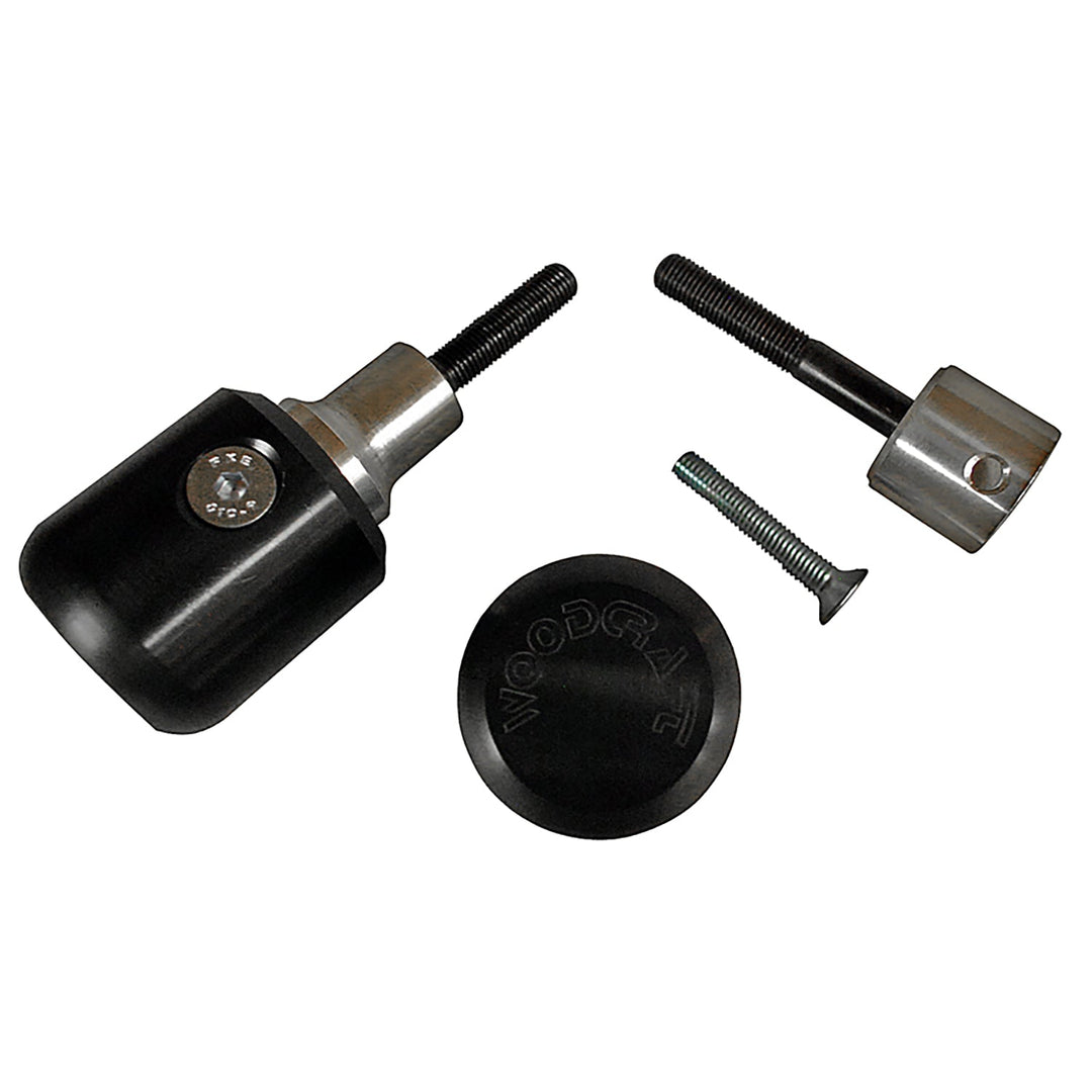 Woodcraft 2007-08 Kawasaki ZX6R Frame Slider Kit with pucks