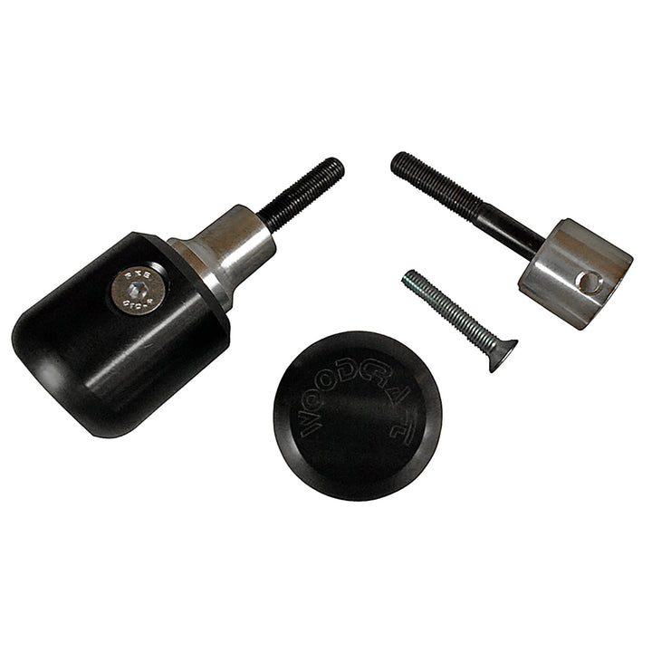 Woodcraft 2007-08 Kawasaki ZX6R Frame Slider Kit with pucks