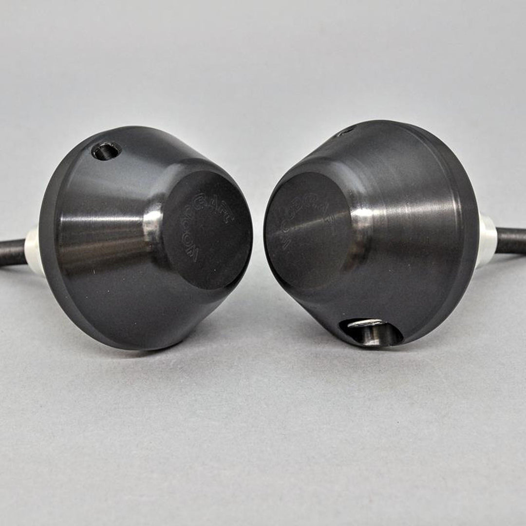 Woodcraft 2009-12 Kawasaki ZX6R Race Only Frame Slider Kit with pucks