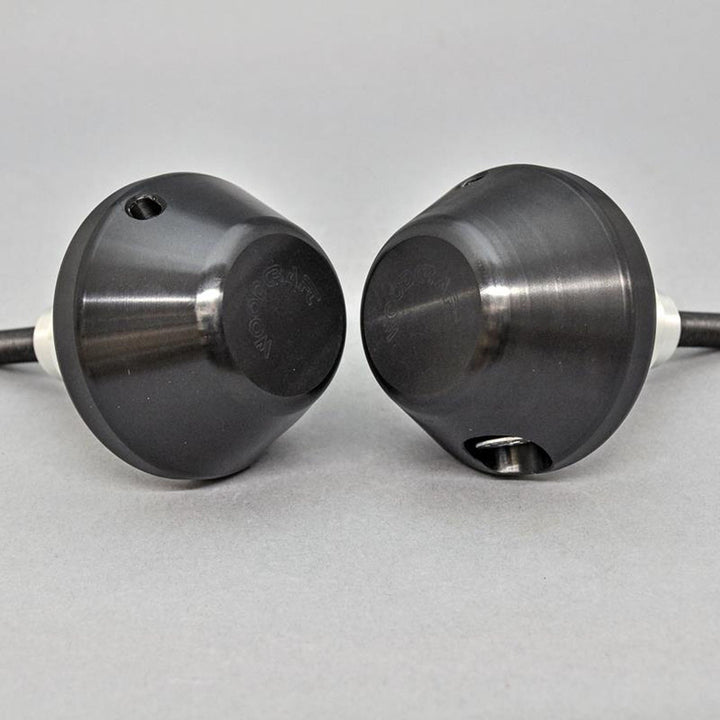 Woodcraft 2009-12 Kawasaki ZX6R Race Only Frame Slider Kit with pucks