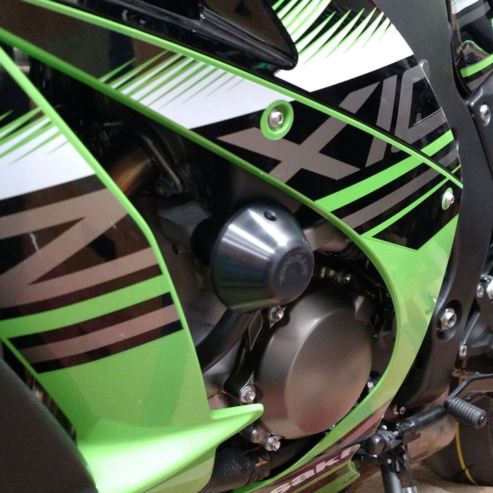Woodcraft Kawasaki ZX10R Frame Slider Kit w/ pucks