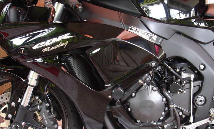 Woodcraft 2004-07 Honda CBR1000RR Frame Slider Kit with pucks