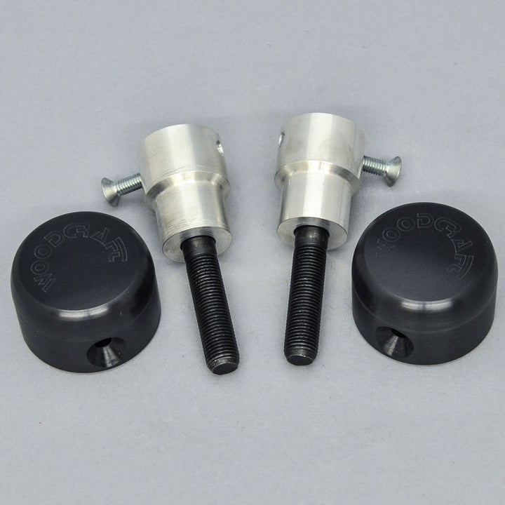 Woodcraft 2008-16 Honda CB1000R/CBR1000RR Frame Slider Kit with pucks