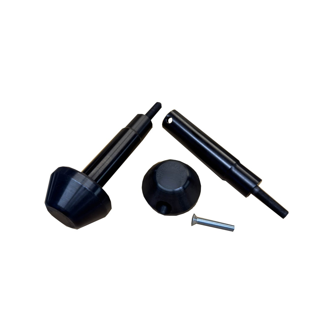 Woodcraft Ducati Hypermotard 698 Mono Frame Slider Kit w/ Domed pucks