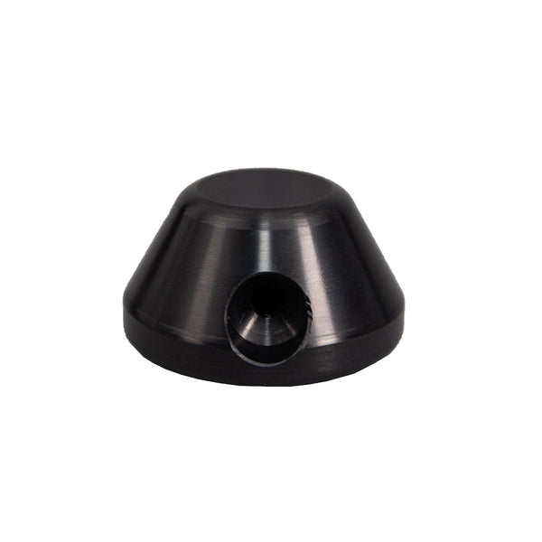 Woodcraft Domed 1599 Slider Puck, Black Plastic