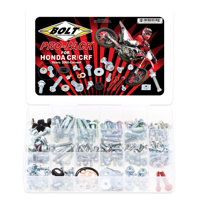 Bolt Pro Pack Hardware Kit - Honda CR / CRF