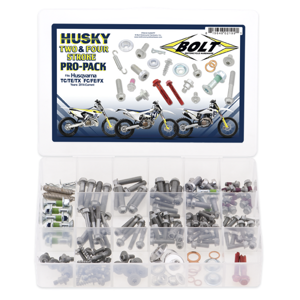 Bolt Pro Pack Hardware Kit - Husqvarna (2 & 4-Stroke)