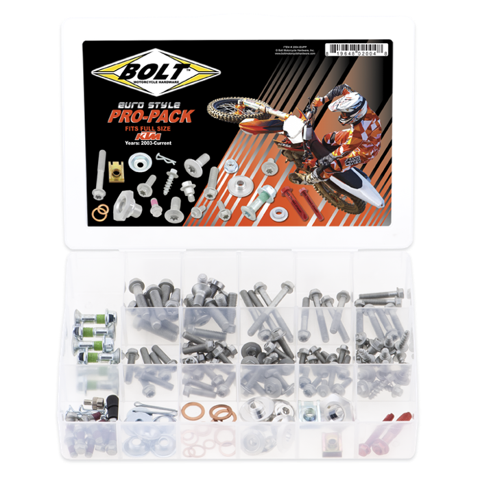 Bolt Euro-Style Pro Pack Hardware Kit - KTM