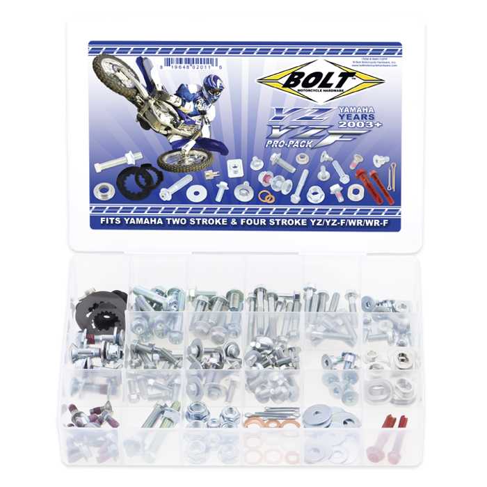 Bolt Pro Pack Hardware Kit - Yamaha YZ / YZ-F / WR-F