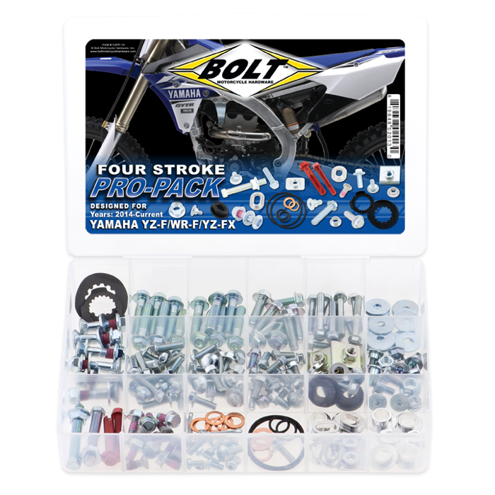 Bolt Pro Pack Hardware Kit - Yamaha YZ-F / WR-F