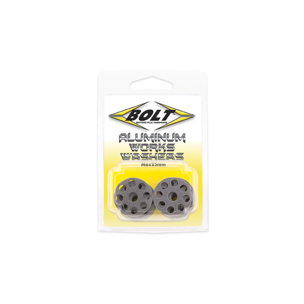Bolt Aluminum Works Washers, 25mm (10-Pack)