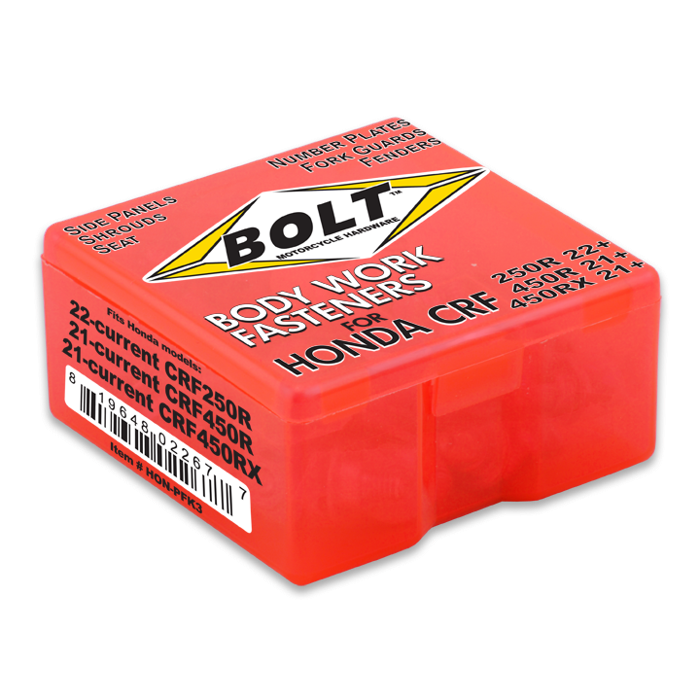 Bolt Body Work Fastener Kit - Honda CRF250R / CRF450R / CRF450RX (2021-2024)