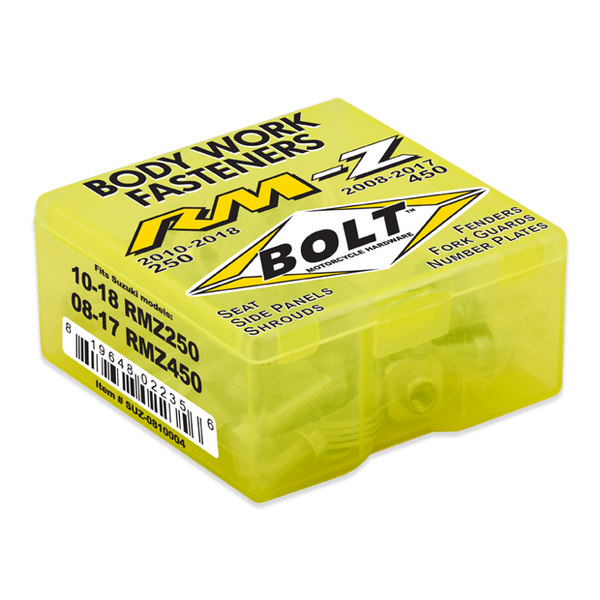 Bolt Body Work Fastener Kit - Suzuki RM-Z250 / RM-Z450 (2008-2024)