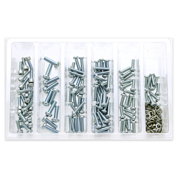 Bolt Carburetor Float Bowl Screw Service Assortment (210 Pieces)