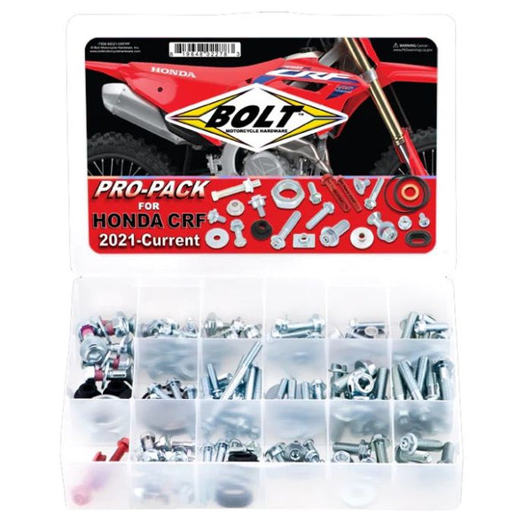 Bolt 4-Stroke Pro Pack Hardware Kit - Honda CRF250 / CRF450 (2021-Current)