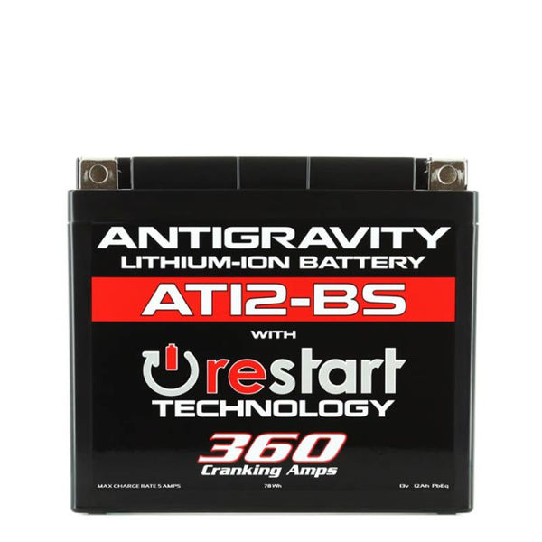 Antigravity AT12BS-RS Lithium Battery — replaces YT12B-BS