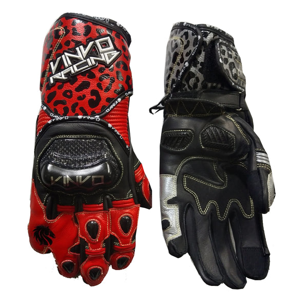 Custom Leather Race Gloves