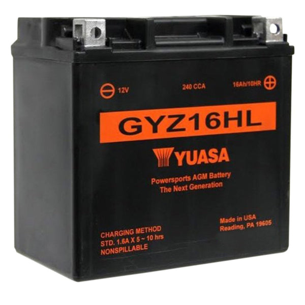Yuasa GYZ16HL High-Performance AGM Battery