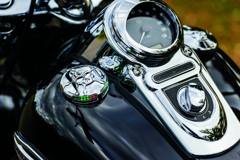 Kuryakyn Zombie Fuel &amp; Battery Gauges