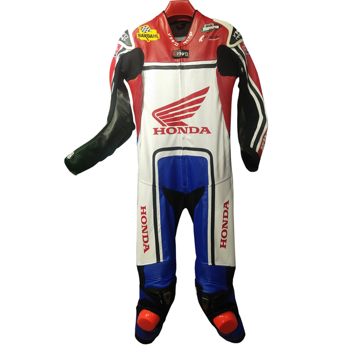 Custom Cowhide Leather Race Suit