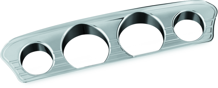 Kuryakyn Tri-Line Gauge Trims 14-Up Touring Models