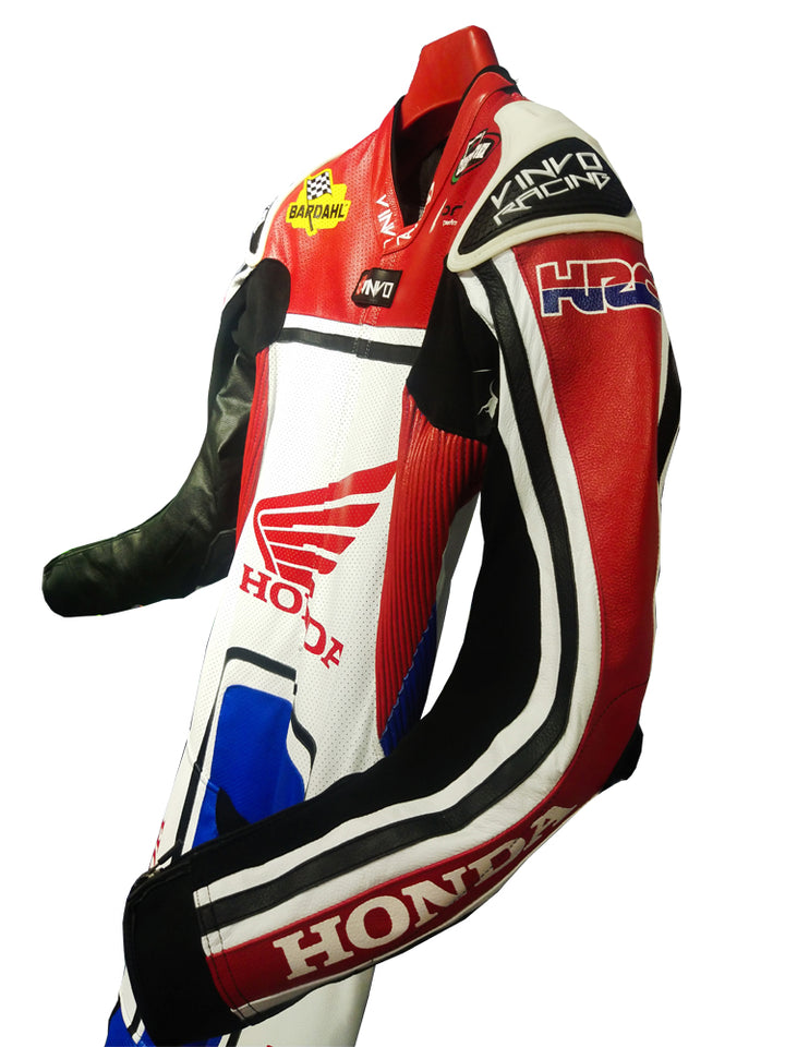 Custom Cowhide Leather Race Suit
