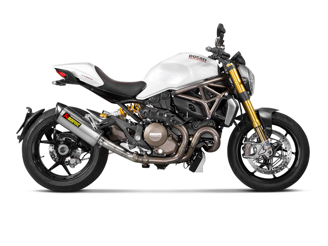 Akrapovic Slip-On Exhaust Ducati Monster 821 / 1200 / S