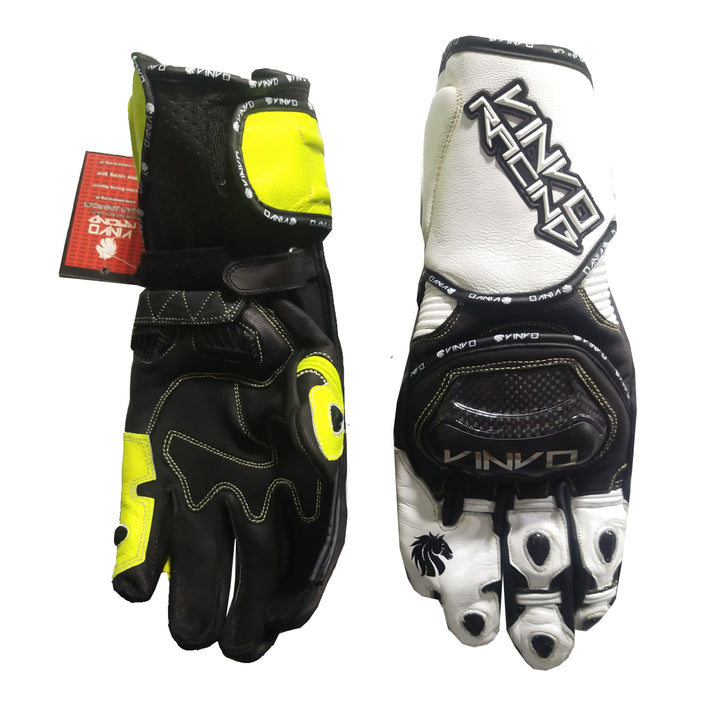 Custom Leather Race Gloves