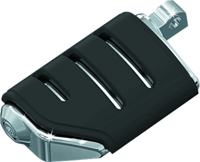 Kuryakyn Trident Dually With Male Mount Adapters Chrome