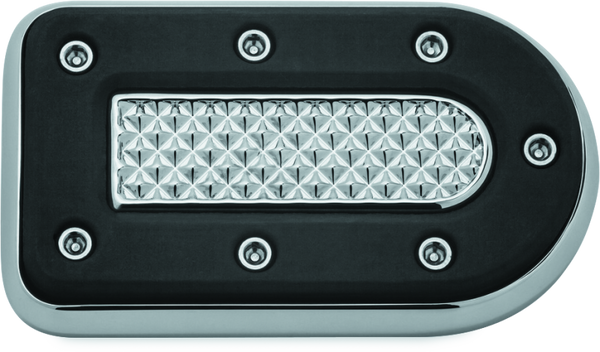 Kuryakyn Heavy Industry Brake Pedal Pad FX Models Chrome