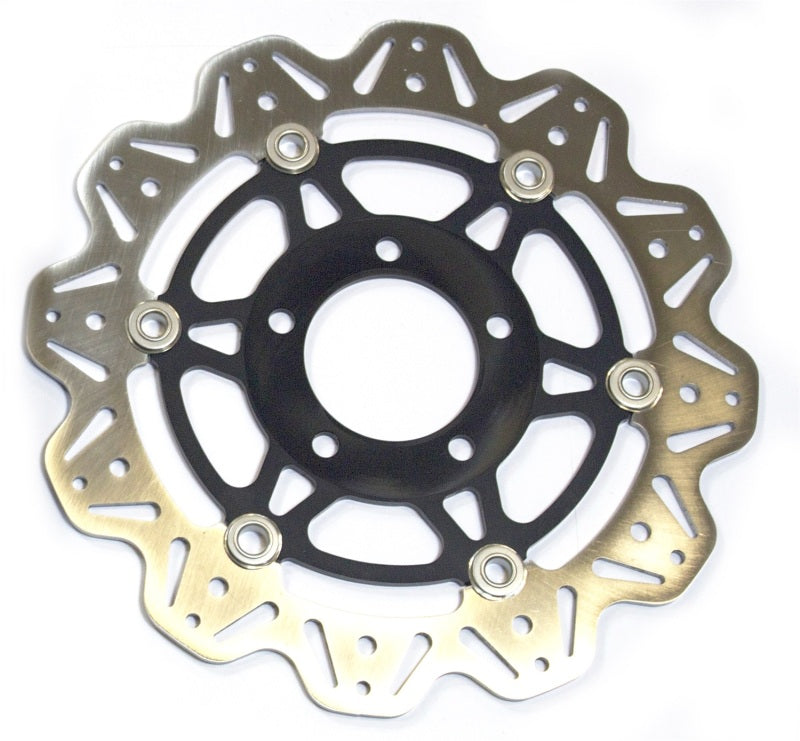 EBC 03-06 Suzuki GSX 600 Katana Front Left/Right Vee Floating Black Rotor — VR3090BLK