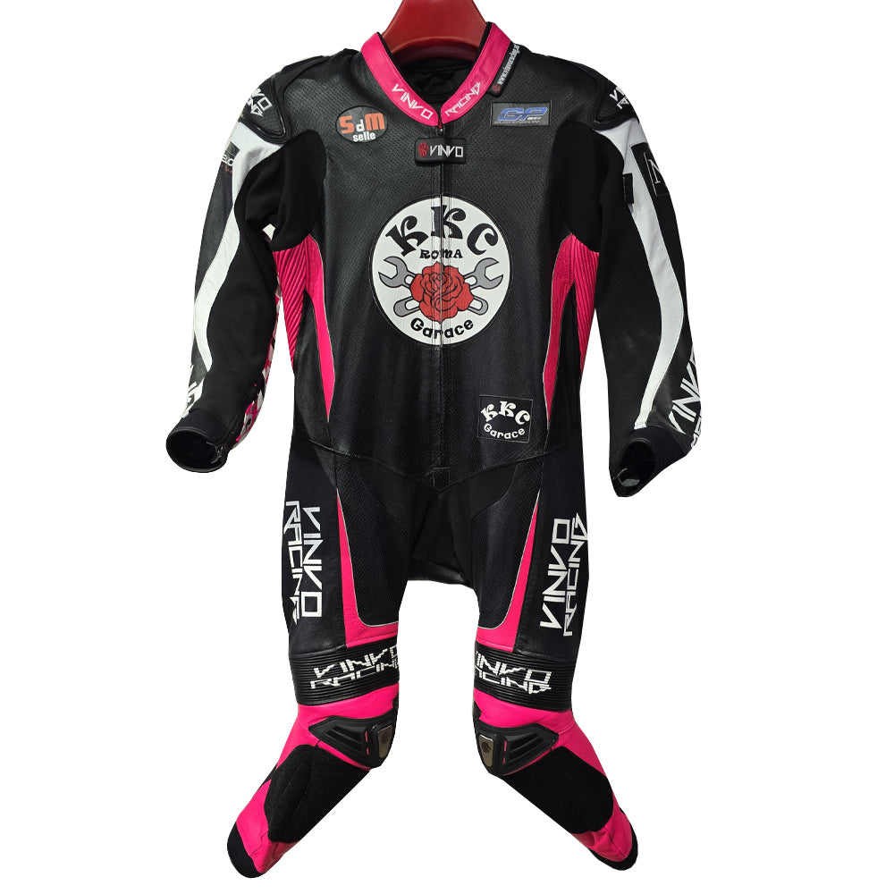 Custom Kangaroo Leather Race Suit