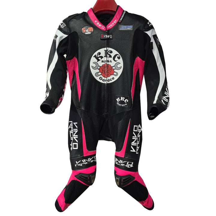 Custom Kangaroo Leather Race Suit