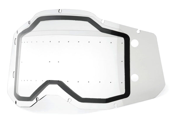 100% Racecraft 2 / Accuri 2 / Strata 2 Forecast Replacement Dual Pane Sonic Bumps Lens