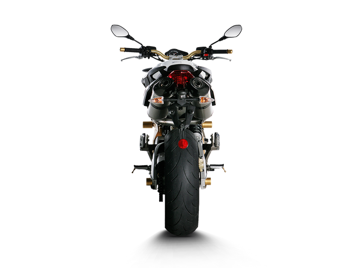 Akrapovic Slip-On Exhaust Aprilia Shiver 750 2008-2009