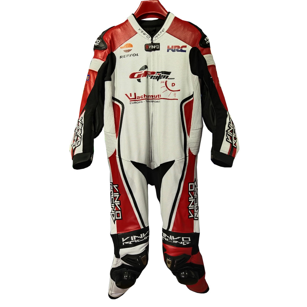 Custom Kangaroo Leather Race Suit